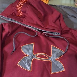 red under armour sport hoodie